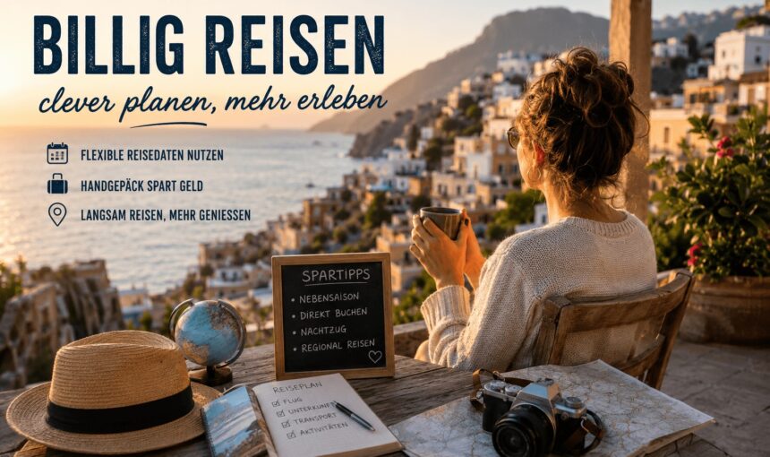 Billig reisen ohne Stress: Wie clevere Planung Reisen deutlich günstiger macht